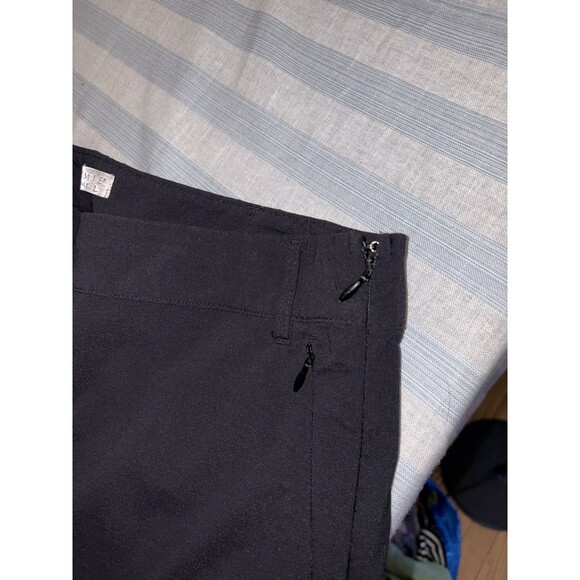 ANATOMIE Luxe Travel Capri Cropped Pants Women's Large 17" Inseam Black Stretch - Picture 6 of 12